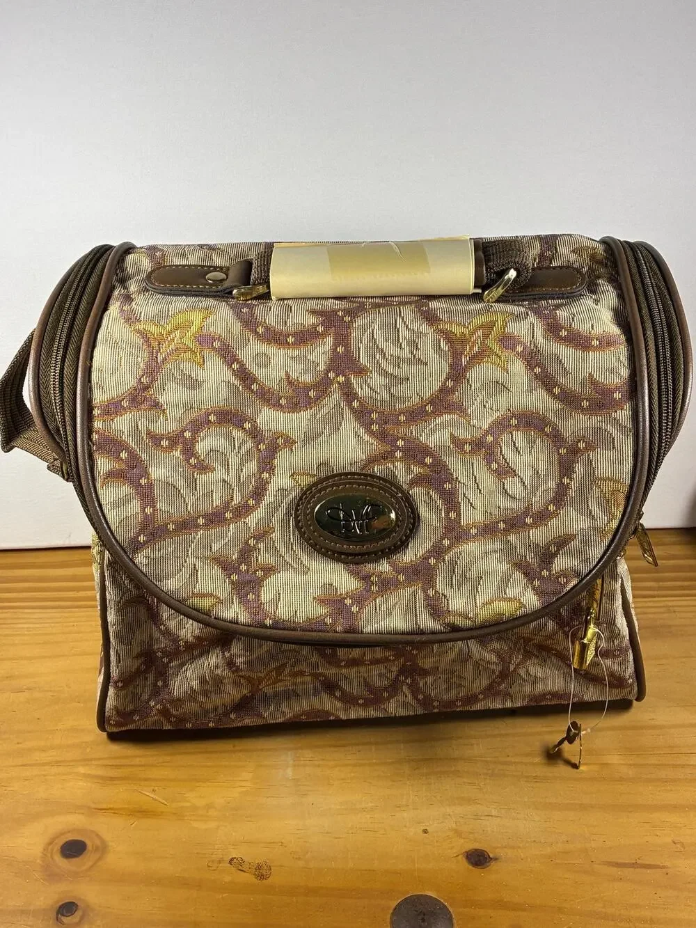 Vintage DVF Makeup Bag – Diane von Fürstenberg Overnight Shoulder Bag